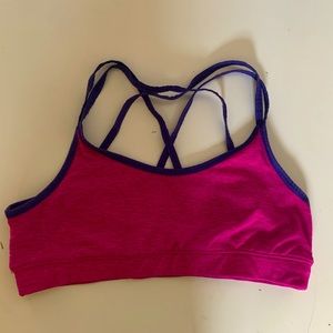 fit and active (old navy) girl's sports bra